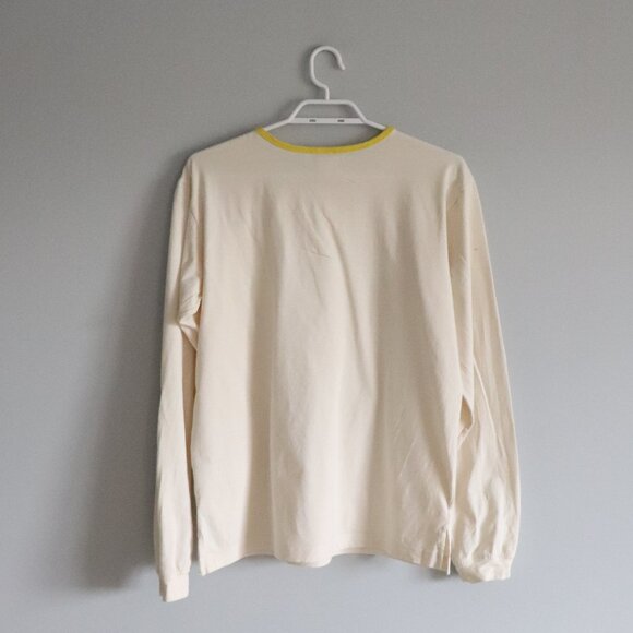 BTS Women White Small/Med Stretch Melting Butter‎ Pyjama Long Sleeve Polo Top - Picture 2 of 12